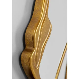KARE Design Espelho de Parede Pieces Dourado Ø100cm Online