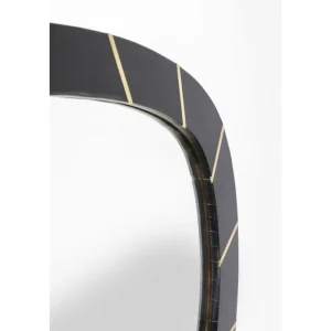 KARE Design Espelho de parede Planos Schwarz 65x77 cm Sale