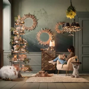 KARE Design Espelho Legno Ø82cm Best