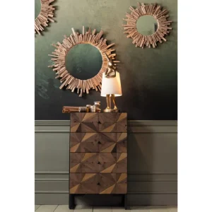 KARE Design Espelho Legno Ø82cm Best