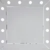 KARE Design Espelho Make Up quadrado 81x81cm Outlet