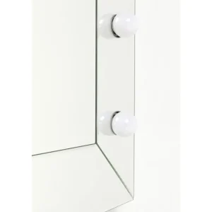 KARE Design Espelho Make Up quadrado 81x81cm Outlet