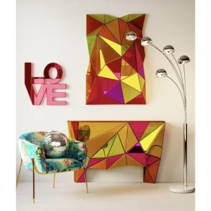 KARE Design Espelho Prisma Colore 80x120cm Best