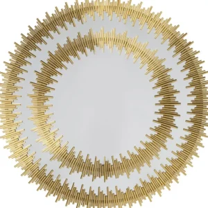 KARE Design Espelho Solare Dourado Ø132cm Online