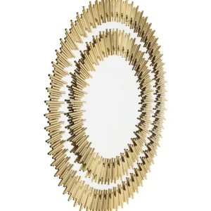 KARE Design Espelho Solare Dourado Ø132cm Online