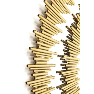 KARE Design Espelho Solare Dourado Ø132cm Online