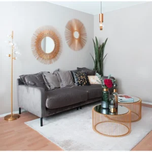 KARE Design Espelho Sunbeam Ø90cm Outlet