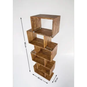 KARE Design Estante Authentico Zick Zack 180cm Outlet