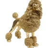 KARE Design Estatueta Deco Mrs Poodle Gold 34 cm New