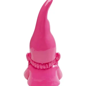 KARE Design Estatueta decorada Gnomo rosa 21 cm Best