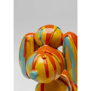 KARE Design Estatueta decorativa Dog Holi amarela 17 cm Hot