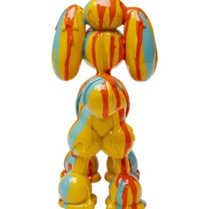 KARE Design Estatueta decorativa Dog Holi amarela 17 cm Hot