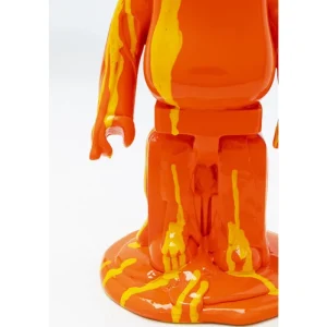 KARE Design Estatueta decorativa Gelato Bear laranja 40 cm Outlet