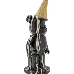 KARE Design Estatueta decorativa Gelato Bear Black 40 cm New