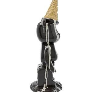 KARE Design Estatueta decorativa Gelato Bear Black 40 cm New