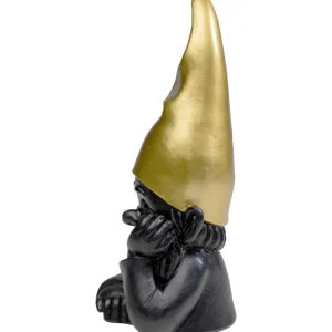 KARE Design Estatueta decorativa Gnomo preta 21 cm Clearance
