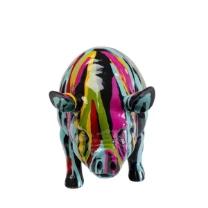 KARE Design Estatueta decorativa Pig Holi 22 cm Hot