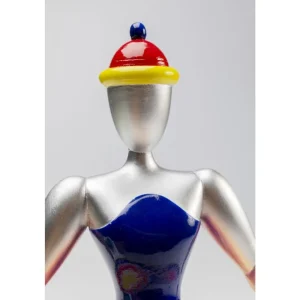 KARE Design Estatueta decorativa Primaballerina Stripes 35 cm Clearance