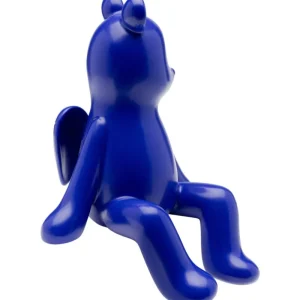 KARE Design Estatueta decorativa Sitting Squirrel Blue 20 cm Hot