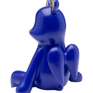 KARE Design Estatueta decorativa Sitting Squirrel Blue 20 cm Hot