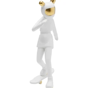 KARE Design Estatueta decorativa Skating Astronaut White 33 cm Hot
