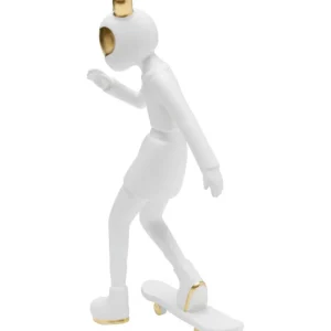KARE Design Estatueta decorativa Skating Astronaut White 33 cm Hot