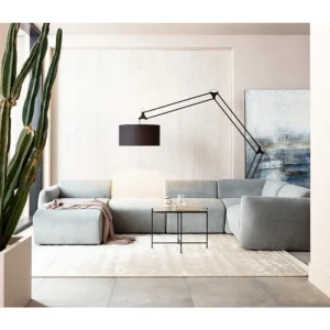 KARE Design Fim de canto Lucca Elements Grey direito 89 cm Sale