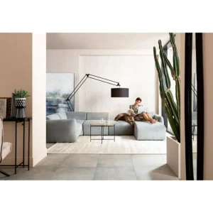 KARE Design Fim de canto Lucca Elements Grey esquerdo 89 cm Sale