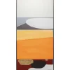 KARE Design Imagem emoldurada Abstract Shapes Cor de Laranja 73x143cm Fashion