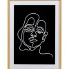 KARE Design Imagem emoldurada Faccia Arte Woman 60x80 cm Clearance