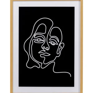 KARE Design Imagem emoldurada Faccia Arte Woman 60x80 cm Clearance