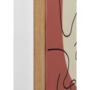 KARE Design Imagem emoldurada Faccia Arte Tri Colore 90x120 cm New