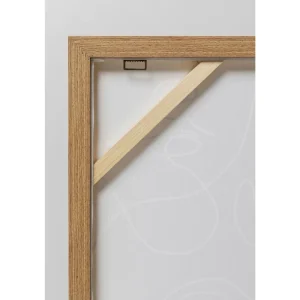 KARE Design Imagem emoldurada Faccia Arte Tri Colore 90x120 cm New