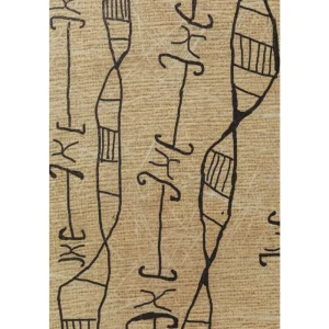 KARE Design Imagem emoldurada Native Spirals 50x150 cm Discount