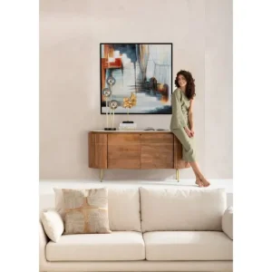 KARE Design Imagem emoldurada Visione Front 100x100 cm Fashion