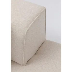 KARE Design Infinity Ottomane Elements Creme Direito 182 cm Fashion