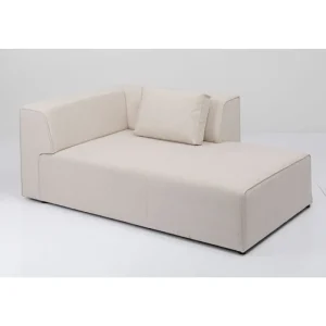 KARE Design Infinity Ottomane Elements Creme Direito 182 cm Fashion