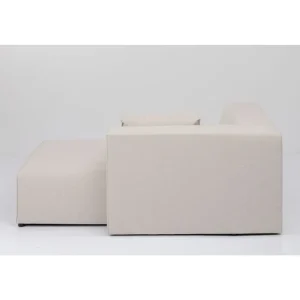 KARE Design Infinity Ottomane Elements Creme Direito 182 cm Fashion