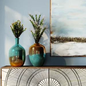 KARE Design Jarra decorativa Lizy Shine Multi 41 cm New