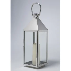 KARE Design Lanterna Giardino Prateada (conj.4) Online