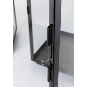 KARE Design Lanterna Giardino Preto/Dourado (conj. de 4) Clearance