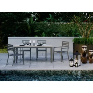 KARE Design Lanterna Giardino Preto/Dourado (conj. de 4) Clearance