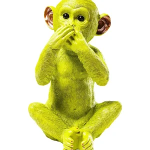 KARE Design Mealheiro Monkey Iwazaru Lime Hot
