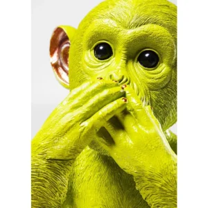 KARE Design Mealheiro Monkey Iwazaru Lime Hot