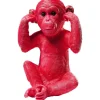 KARE Design Mealheiro Monkey Kikazaru vermelho Sale