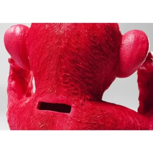 KARE Design Mealheiro Monkey Kikazaru vermelho Sale