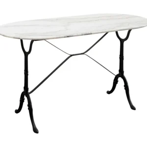 KARE Design Mesa Bistrot marble Branco 120x60cm Discount