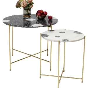 KARE Design Mesa de Apoio Amba (conj.2) Clearance