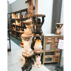 KARE Design Mesa de Apoio Animal Bear Ø40cm Online