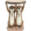 KARE Design Mesa de Apoio Animal Meerkat Sisters Ø33cm Discount